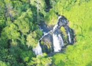 Air Terjun Kembar Santan Ulu, Potensi Wisata yang Terhambat Akses Jalan