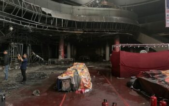 Kebakaran Hebat di Gang Masjid Samarinda Hanguskan Enam Bangunan, Dua Warga Cedera