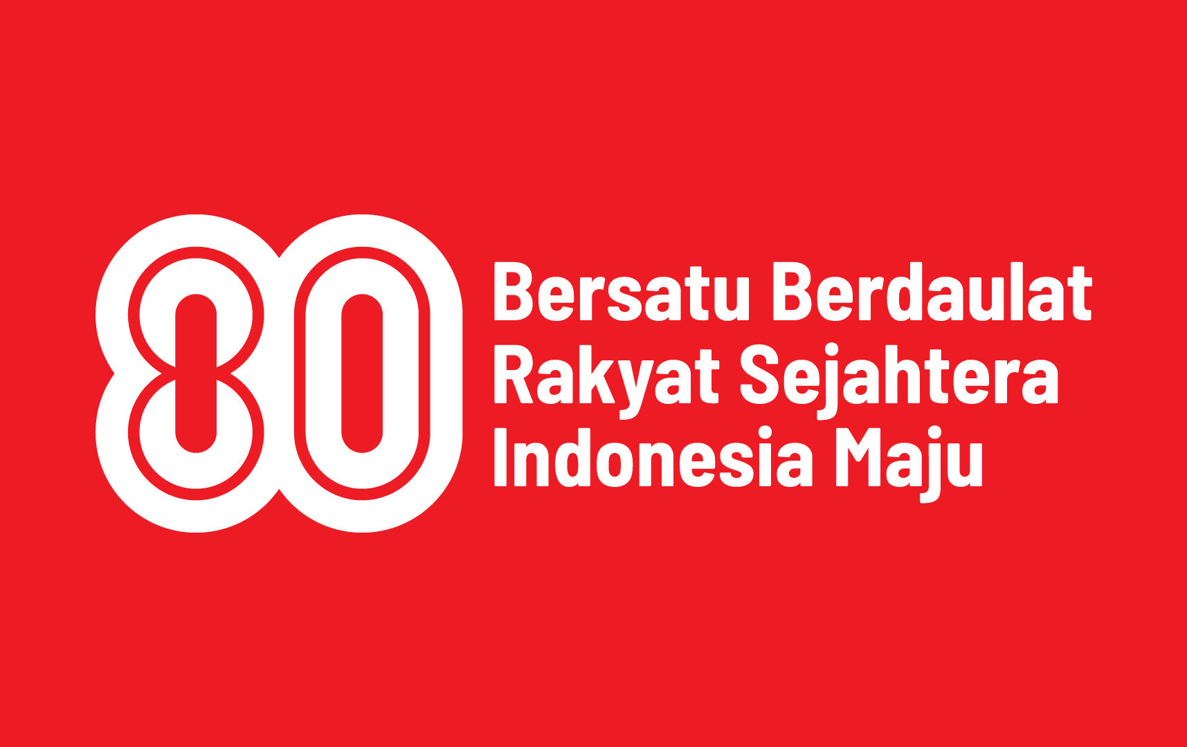 HUT RI ke 80