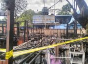 Kafe Taman Gubah Membara, Api Melahap Puluhan Gerobak Jualan