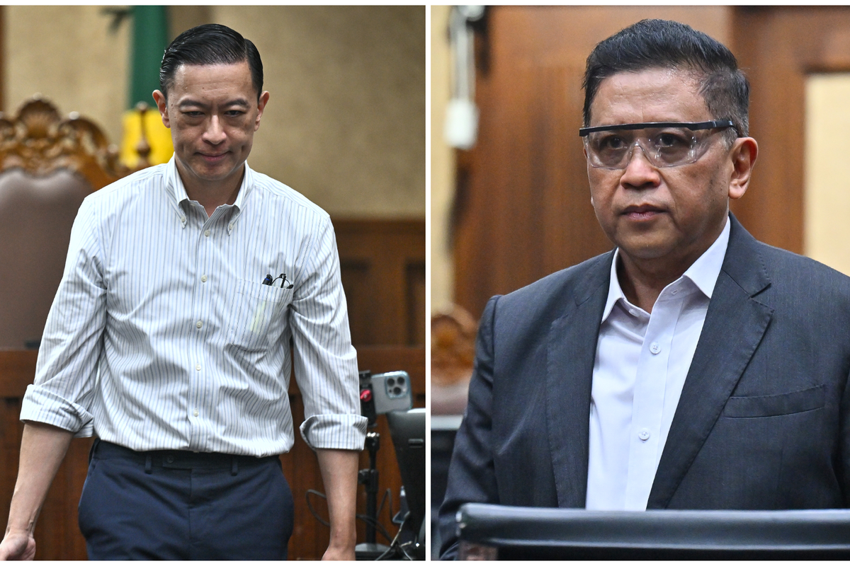 Tom Lembong dan Hasto Kristiyanto