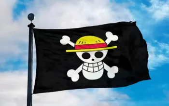 Jolly Roger, desain yang dipakai sebagai simbol perlawanan di serial anime One Piece