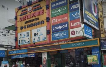 Toko Ponsel di Jalan Abul Hasan Samarinda Dilalap Api, Warga Sempat Panik