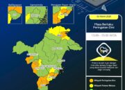 BMKG Minta Kaltim Waspada, Hujan Petir Mengintai Sendawar hingga Mahakam Ulu