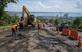 Balikpapan Siapkan APBD untuk Perbaikan Jalan Syarifuddin Yoes, Akses Bandara Jadi Prioritas