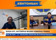 Samarinda Siaga Api, Disdamkartan Perkuat Antisipasi Musim Kemarau Panas