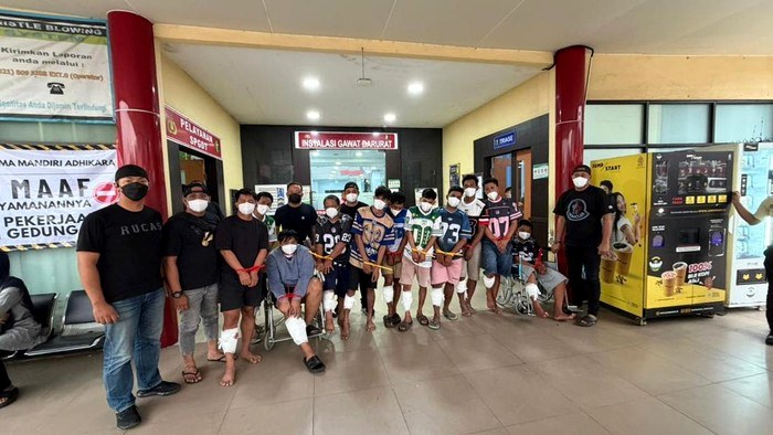 Penggerebekan kampung narkoba di Samarinda dengan puluhan pengintai