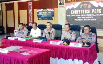 Polresta Balikpapan Bongkar Solar Subsidi Ilegal, IRT Diduga Raup Rp800 Juta