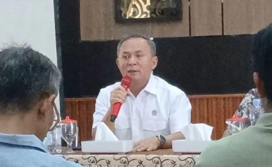 Wamen HAM Mugiyanto menyerap aspirasi warga Sepaku terkait pembangunan IKN