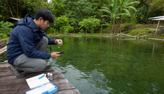 Teknologi Simbiotik, Senjata Dosen Unmul untuk Selamatkan Kolam Ikan Warga Samarinda