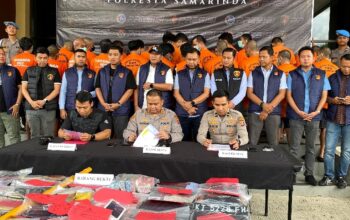 Polresta Samarinda Ungkap 37 Kasus Kejahatan Jalanan, 90 Persen Bermotif Ekonomi