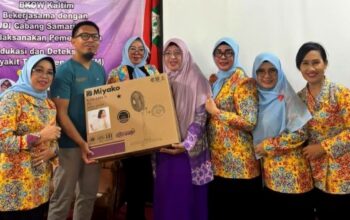 BKOW Kaltim dan IDI Samarinda Gelar Pemeriksaan Kesehatan Gratis di Samarinda