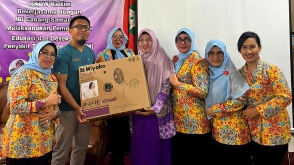 BKOW Kaltim dan IDI Samarinda gelar pemeriksaan kesehatan gratis di Samarinda