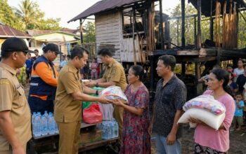 Bupati Kukar Janjikan Pemulihan Korban Kebakaran Kelurahan Baru, Rumah dan Dokumen Jadi Prioritas
