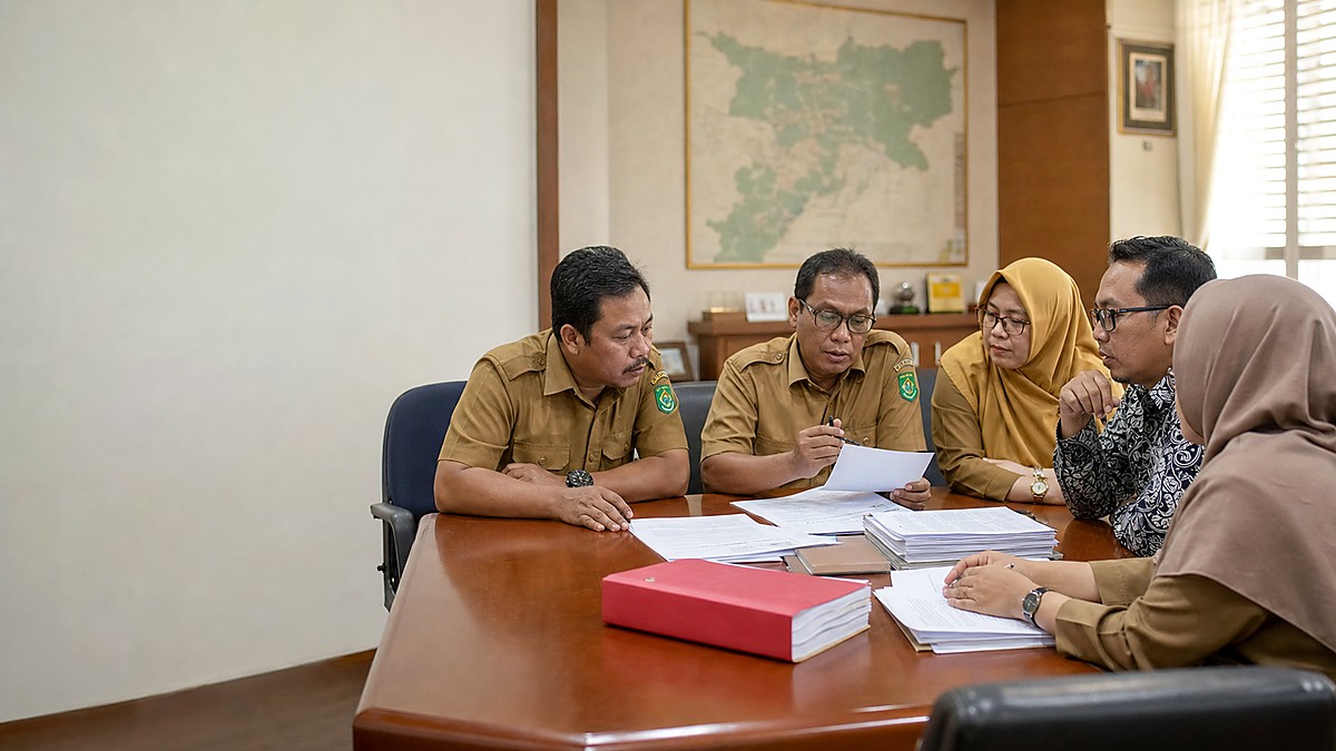 Guru dan kepala sekolah swasta di Kukar membahas insentif bermasalah usai temuan BPK.