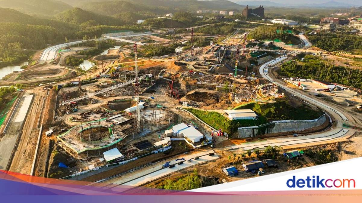 Pembangunan kawasan yudikatif di IKN, ilustrasi investasi swasta Nusantara
