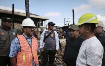 Pasar Sepinggan Balikpapan Buka Setengah Hari Usai Kebakaran, Penataan Awal Dikebut