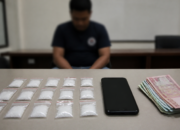 Polres PPU Ringkus Pria 47 Tahun di Waru, 16 Paket Sabu Disita