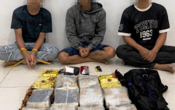 Polda Kaltim Sita 12,6 Kg Sabu di Samarinda, Tiga Orang Diamankan